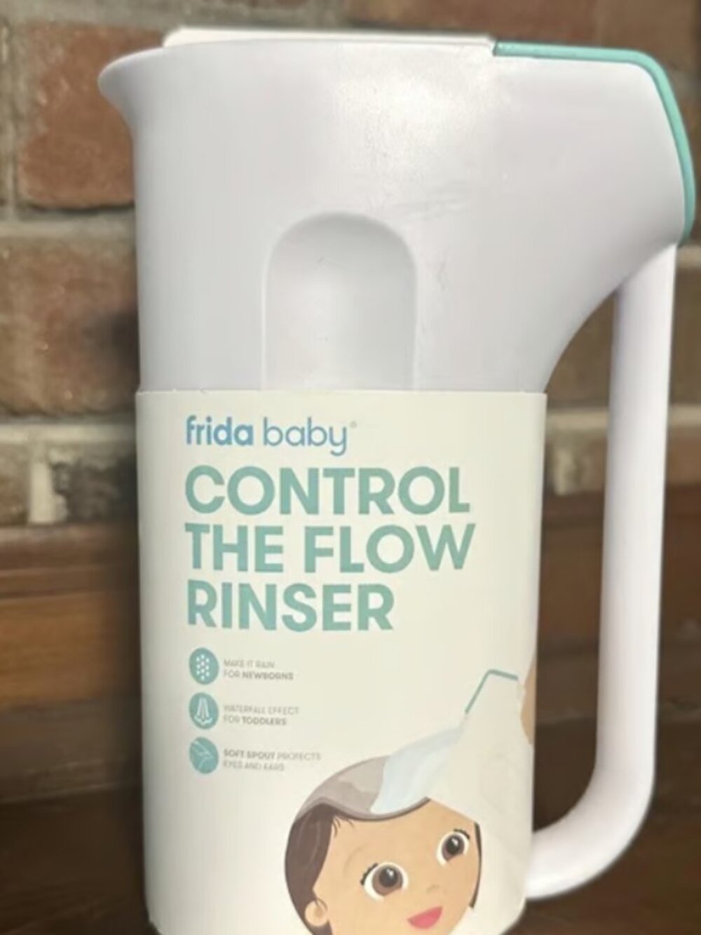 Frida Baby Control the Flow Rinser Pitcher Cup